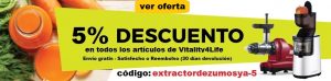 oferta extractor de zumos